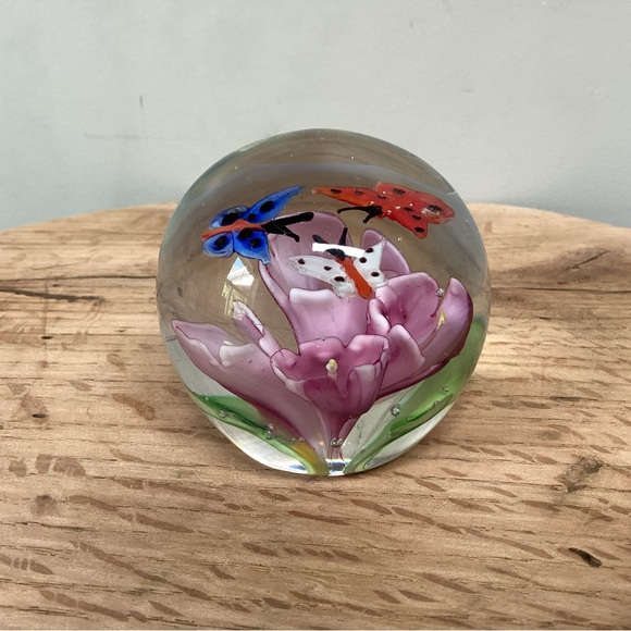 Vintage - Art Glass Murano Style Millefiori - Extremely gently used condition - Picture 4 of 11